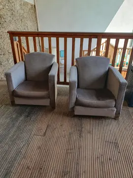 2 fauteuils clubs à refaire