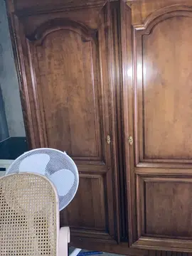 armoire merisier 3 portes