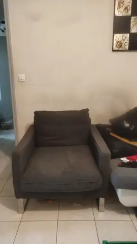 fauteuil en tissu