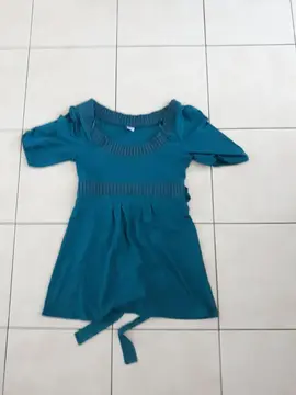 tunique turquoise