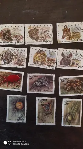 timbres de Tanzanie lot 1