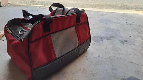 Caisse de transport souple pour chat