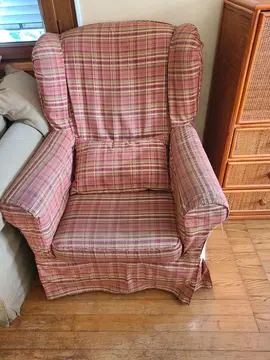 Fauteuil tissu très confortable