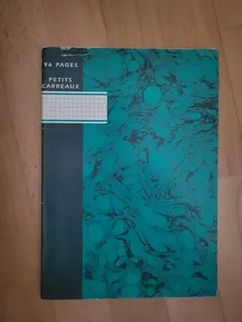 cahier 96 pages petits carreaux