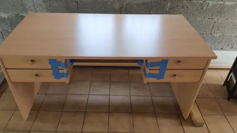 Bureau 150x75 4 tiroirs
