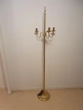 lampadaire bronze