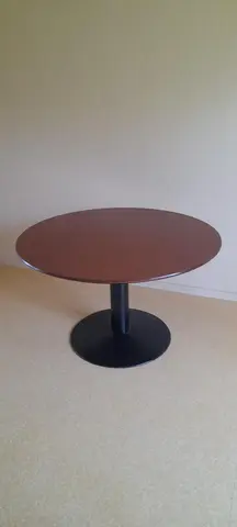 table ronde style industriel