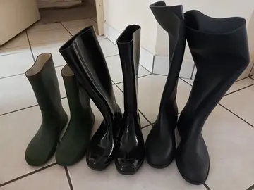 Donne bottes pluie
