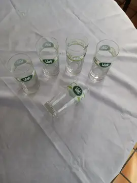 5 verres hauts