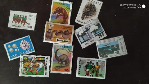 timbres Tanzani lot 5 (divers)
