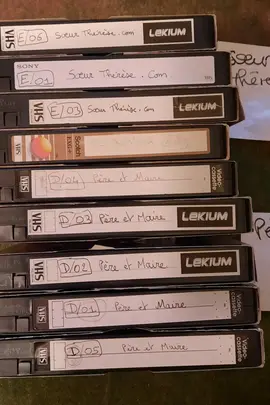 K7 vidéos diverses