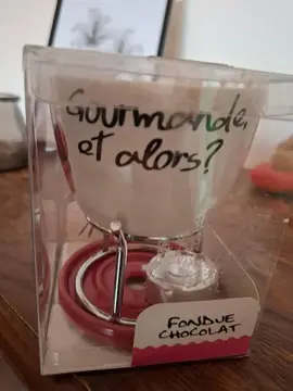 service fondue chocolat