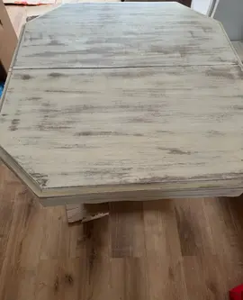 Table bois cérusé
