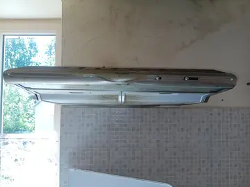 Hotte inox à recyclage