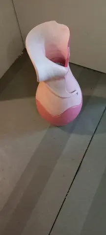 vase très original et fleurs