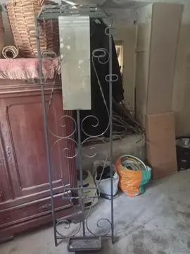 porte manteau en fer forgé