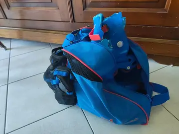 Rollers enfants taille 30-33, avec sac et protections