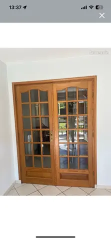 double porte intérieure