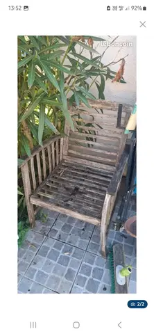 2 vieille chaises tek