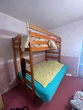Lit superposé sans matelas