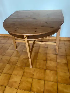 table pliante en bois
