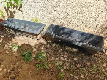 Jardinière en plastique