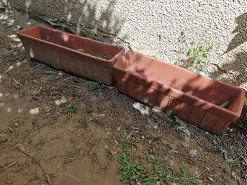 Jardinière terre cuite