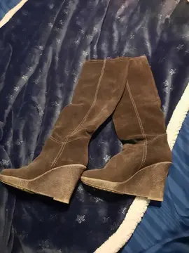 bottes en daim