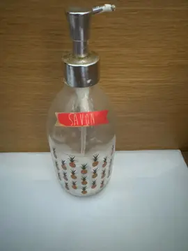 Distributeur Savon motif ananas