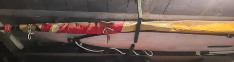 ancienne planche à voile