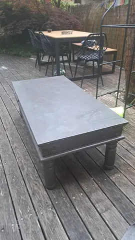Table basse en palissandre