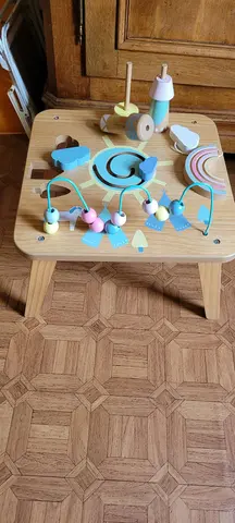 table en bois d'activité