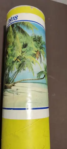 Poster géant plage tropicale