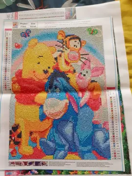 diamant painting winnie et ses amis