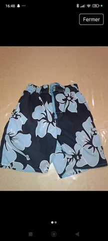 short de bain