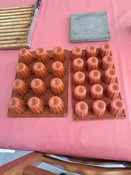 moules souples à cannelés