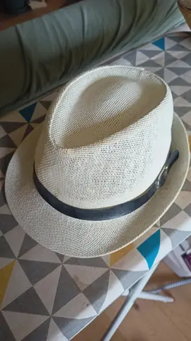 chapeau de paille 58-59 cm de tour de tête