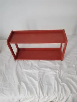 Petite étagère bois couleur rouille