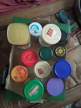 lot de bocaux en verre