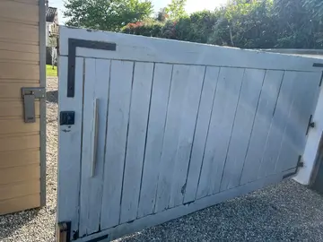 portail en bois