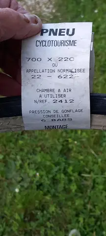pneu de vélo neuf