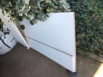 panneau aglo, mélanine blanc