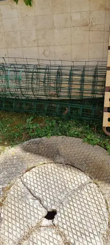 chute de grillage 4 à 6 m 2 rouleaux