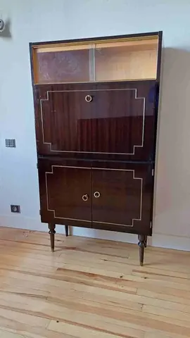 Secrétaire bois acajou