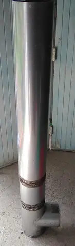 Tuyau de poêle et son T ∅ 13 cm