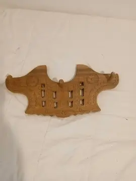 Patère en bois originale
