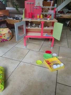 cuisine en bois pour enfants avec accessoires