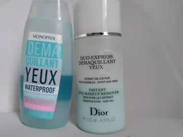 Démaquillants maquillage waterproof