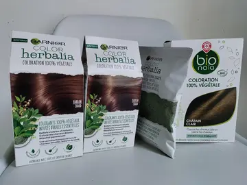 Teintures capillaires NATURELLES BIO
