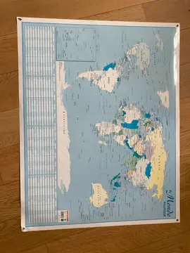 planisphère plastifiée